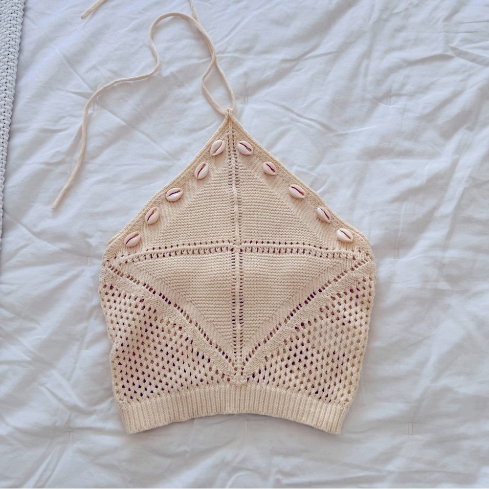 Lovers and friends crochet halter xs